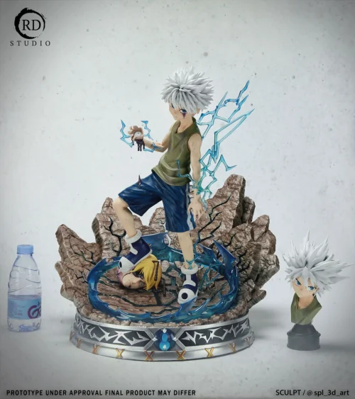 1/4 Scale Killua Zoldyck with LED - HUNTER X HUNTER Resin Statue - RD Studio