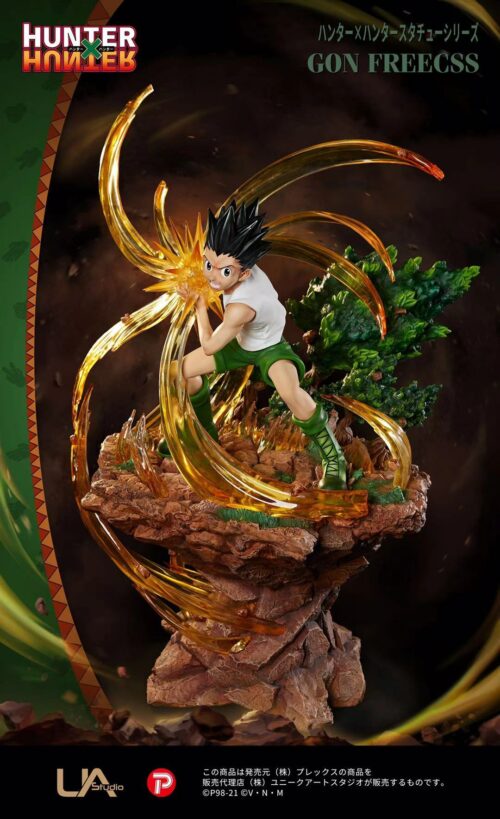 1/4 Scale Licensed Gon Freecss - Hunter X Hunter Statue - UNiQUE ART Studios