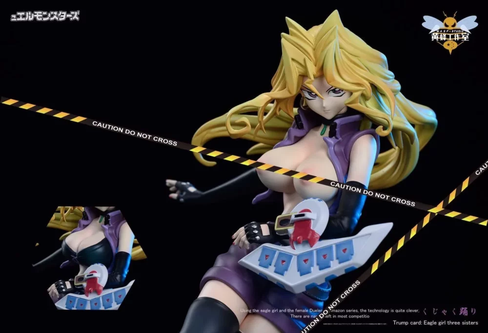 Harpie Lady & Mai Valentine - Duel Monsters/ Yu-Gi-Oh! Resin Statue - WASP Studios [In Stock] - Image 5