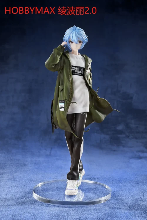 1/7 Scale RADIO ver. 2.0 Ayanami Rei - (EVA) Neon Genesis EVAngelion Official Statue - Hobbymax