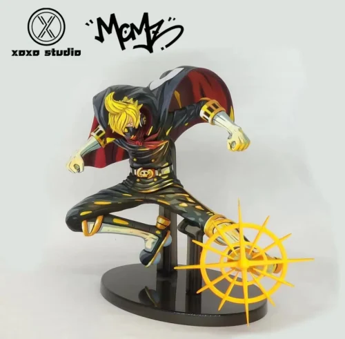 Repaint BRC Raid Suit Sanji Comic Ver. - ONE PIECE Statue - XOXO Studios