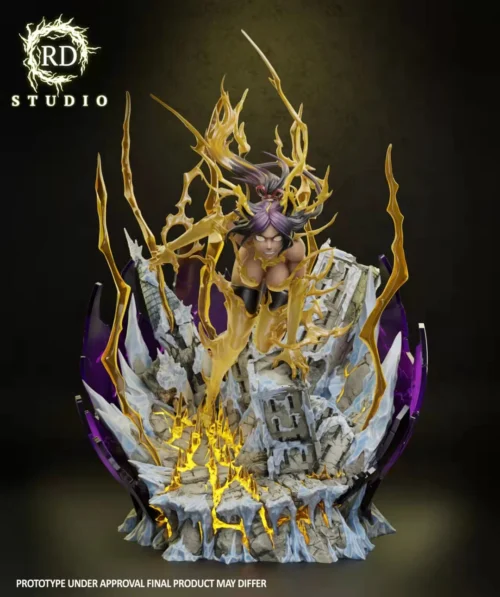 1/4 & 1/6 Scale Shunkō: Raijū Senkei: Shunryū Kokubyō Senki Yoruichi Shihouin with LED - Bleach Resin Statue - RD Studio