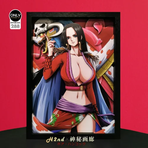 Boa Hancock 3D Decorative Painting - ONE PIECE Decorative Painting - Mystical Art Studios