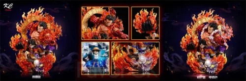 Straw Hat Pirates Awakening Series 002 Monkey D Luffy - ONE PIECE Resin Statue - Kc Studios