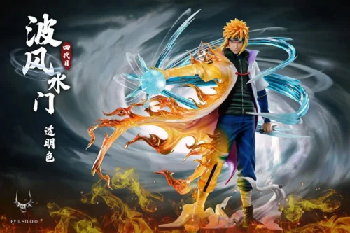 Gem & 1/6 Scale Fourth Hokage Minato Namikaze - Naruto Resin Statue - EVIL Studios