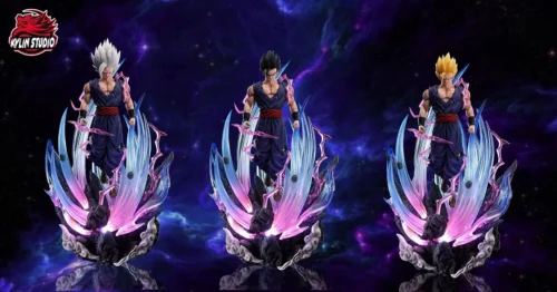 1/6 Scale Son Gohan & Pan - Dragon Ball Resin Statue - Kylin Studio