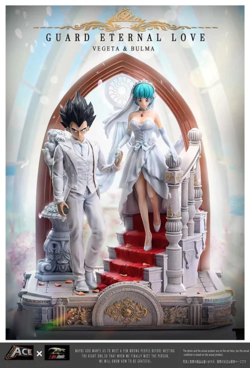 1/6 Scale Vegeta & Bulma Wedding - Dragon Ball Resin Statue - ACE Studio [In Stock]