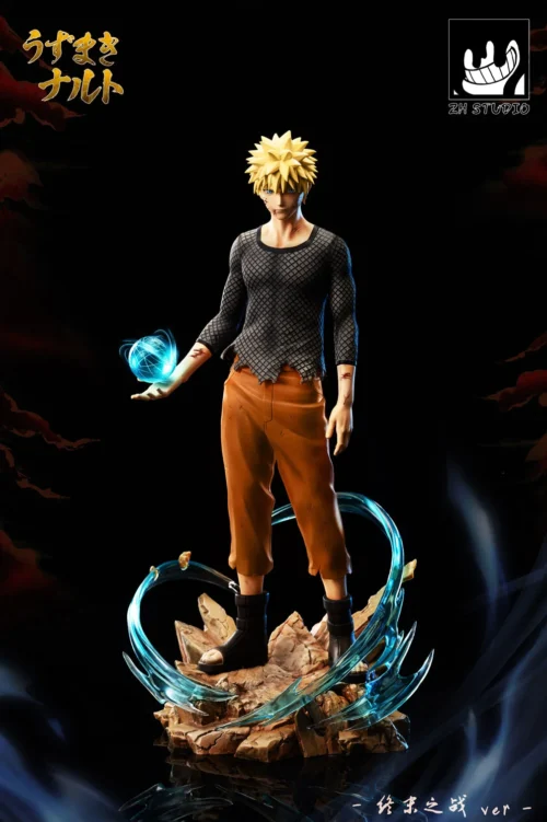 1/6 & 1/4 Scale The Valley of the End Naruto Uzumaki - Naruto Resin Statue - ZH Studio