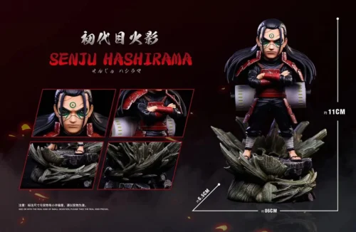 WCF Scale Previous Hokage Series First Hokage Hashirama Senju & Second Hokage Tobirama Senju - Naruto Resin Statue - M.H-Studios