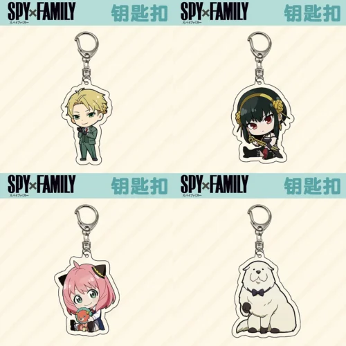 Characters of SPY X FAMILY Series Acrylic Key Chain - Free Shipping - SPY X FAMILY