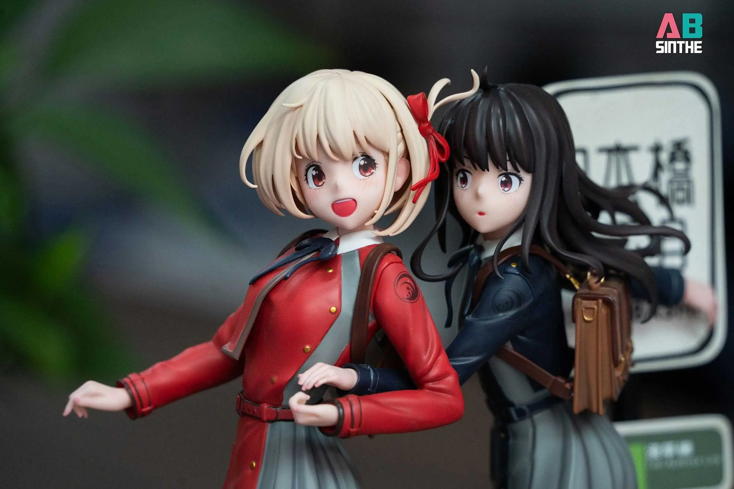 Nendoroid 1955# Lycoris Recoil Nishikigi Chisato 1956# Takina Inoue 1956# Action Figure Model Doll I.310503257