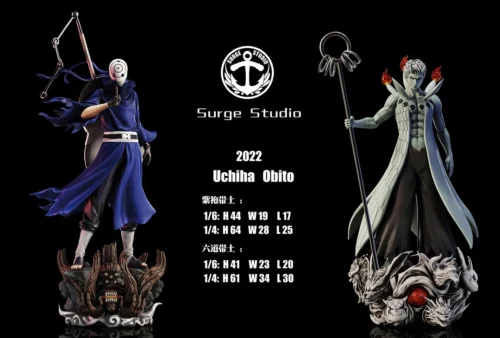 1/6 & 1/4 Scale Purple Cloak/ Six Paths Obito Uchiha - Naruto Resin Statue - SURGE Studios
