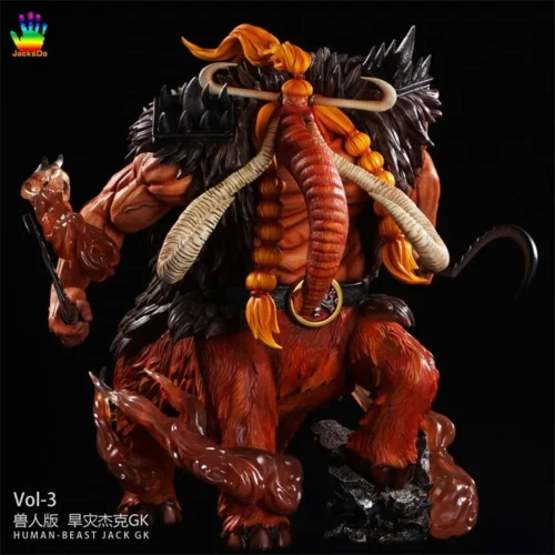 1/8 Scale Human-Beast Form Jack - ONE PIECE Resin Statue - JacksDo Studios