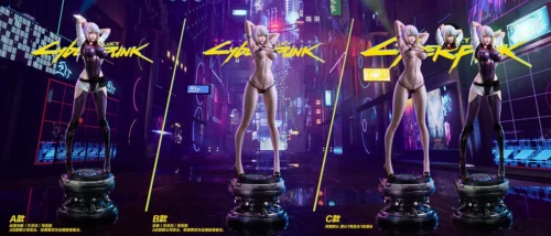 1/4 Scale Lucyna Kushinada - Cyberpunk: Edgerunners Resin Statue - HighPoint Studio
