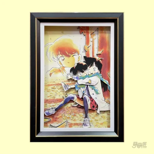3D Decorative Paint of The Bride of Halloween Conan Edogawa & Ran Mori - Detective Conan Decorative Painting - momo Studio