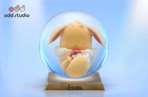 Sleepy Eevee - Pokemon Resin Statue - odd Studio [In Stock]
