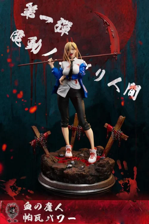 Standing Series 001 Power - Chainsaw Man Resin Statue - Weare A Design Studio