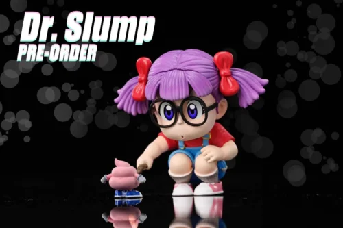 WCF Scale Penguin Village Series 006 Arale Norimaki Poke the Poop - Dr. Slump Resin Statue - LeaGue Studios