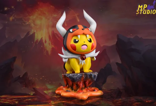Cosplay Pikachu Series 002 Mega Houndoom Cosplay Pikachu - Pokemon Resin Statue - MP Studio