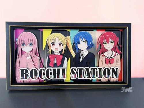 3D Decorative Paint of Hitori Gotoh & Nijika Ijichi & Ryo Yamada & Ikuyo Kita - Bocchi the Rock! Decorative Painting - momo Studio