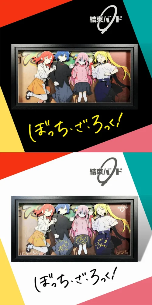 3D Decorative Paint of Kessoku Band - Bocchi the Rock! Decorative Painting - AoTu Panda Studio