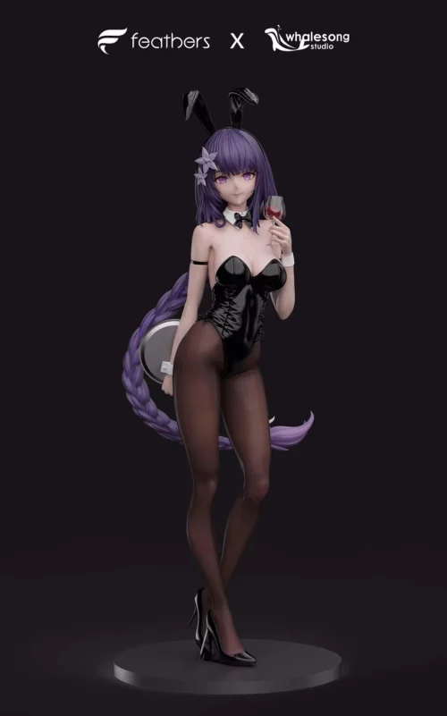 1/7 & 1/4 Scale Bunny Girl Series Raiden Shogun - Genshin Impact Statue - Feathers Studios