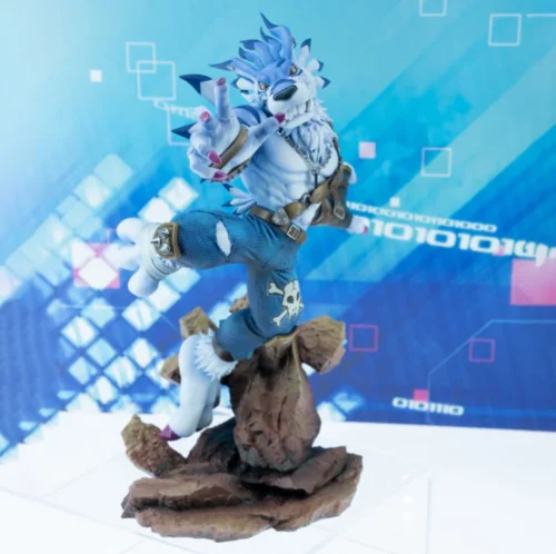 GEM Series Were Garurumon - Digimon Official Statue - MegaHouse