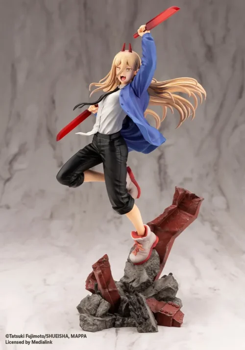 1/8 Scale PV020 Artfx J Series Power - Chainsaw Man Official Statue - Kotobukiya