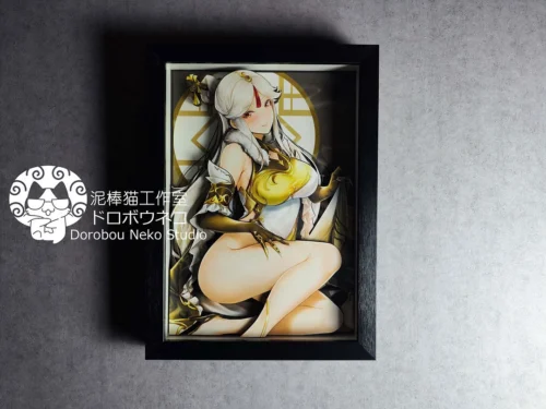 DSRL-002 Ningguang Decoration Painting - Genshin Impact - Dorobou Neko Studio