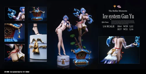 1/4 Scale Ice System Ganyu - Genshin Impact Resin Statue - DT-Studios