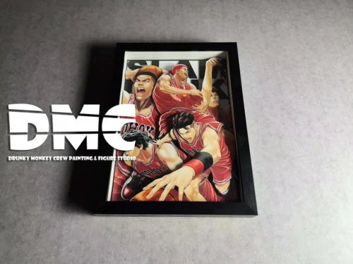 3D Decorative Paint of Slam Dunk - SLAM DUNK Decorative Painting - Drunky Monkey Crew Studio