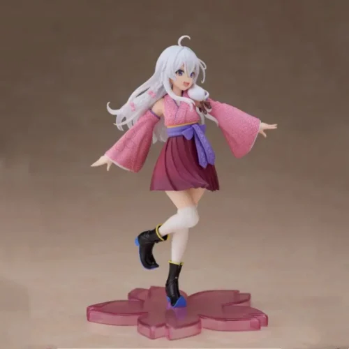 1/8 Scale Coreful Sakura Japanese Kimono Ver. Elaina - Wandering Witch: The Journey of Elaina Official Statue - TAITO