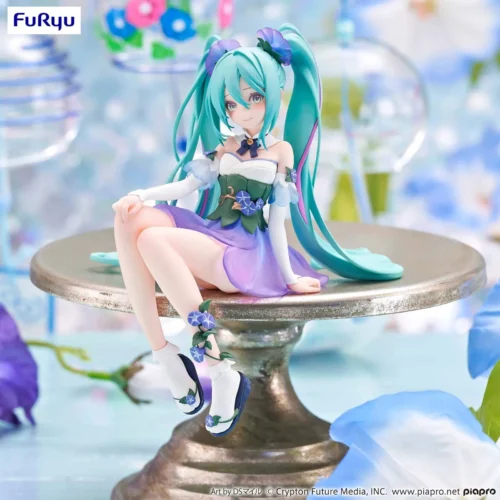 Flower Fairy Morning Glory Ver. Hatsune Miku Noodle Stopper - VOCALOID Official Statue - FURYU Studios