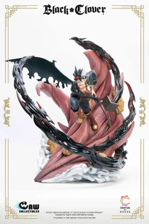 1/6 Scale Licensed Asta - Black Clover Resin Statue - Creation At Works