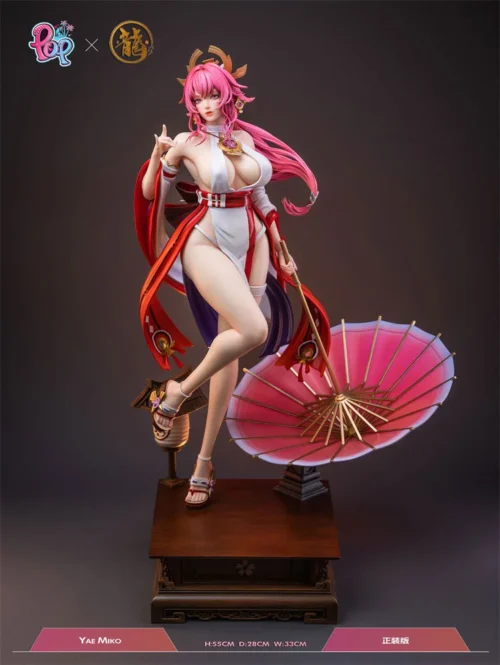 1/4 Scale Yae Miko - Genshin Impact Resin Statue - Dragon Studios