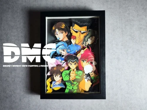 3D Decorative Paint of YuYu Hakusho - YuYu Hakusho Decorative Painting - Drunky Monkey Crew Studio