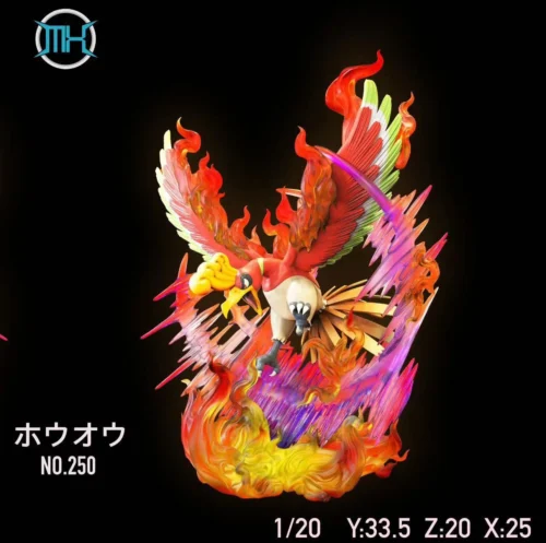 1/20 Scale World Zukan Ho-Oh - Pokemon Resin Statue - MX Studios
