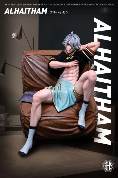 1/6 Scale Stay-at-Home Alhaitham - Genshin Impact Resin Statue - Ghost Studios