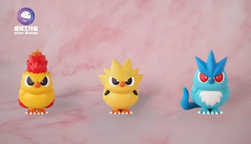 Zapdos & Articuno & Moltres - Pokemon Resin Statue - Star Dream Studio