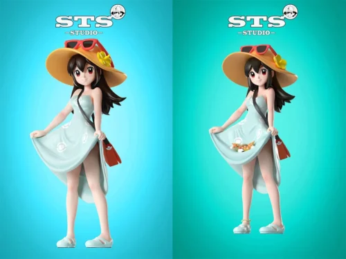 1/20 & 1/8 Scale World Zukan Sightseer - Pokemon Statue - STS Studio [In Stock]
