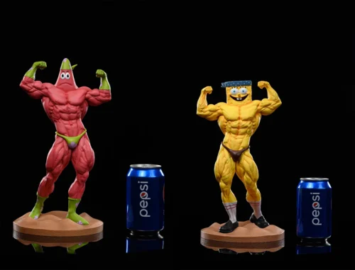1/6 Scale SpongeBob & Patrick Star - SpongeBob SquarePants Statue - ChaoShe Studio