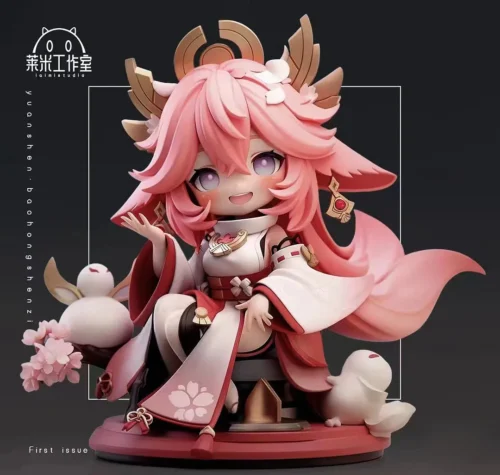 Yae Miko - Genshin Impact Resin Statue - Laimi Studio