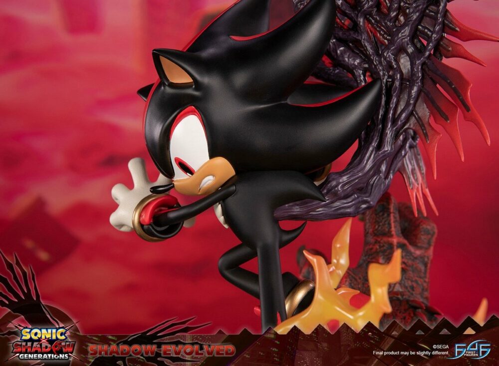 Shadow the Hedgehog - Sonic X Official Resin Statue - First 4