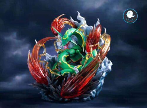 Pokémon Emerald Version Rayquaza - Pokemon Resin Statue - ILL ILLEGAL FACTORY Studios [In Stock] - Pokemon