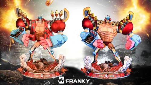 POP Scale Two Years Later Franky - ONE PIECE Resin Statue - WH-Studio