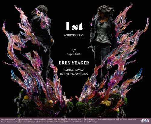 1/6 Scale Sea of Flowers Eren Yeager - Attack On Titan Resin Statue - Typical Scene Studio