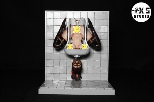 1/6 Scale Three Piece Toilet Set Series 002 Urinal Pool - Original Design Resin Statue - T.X.S Studios