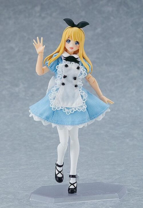 Moveable Figma Series Dress & Apron Outfit Ver. Alice - Alice in Wonderland Official Statue - Max Factory [Pre-Order] - Alice in wonderland