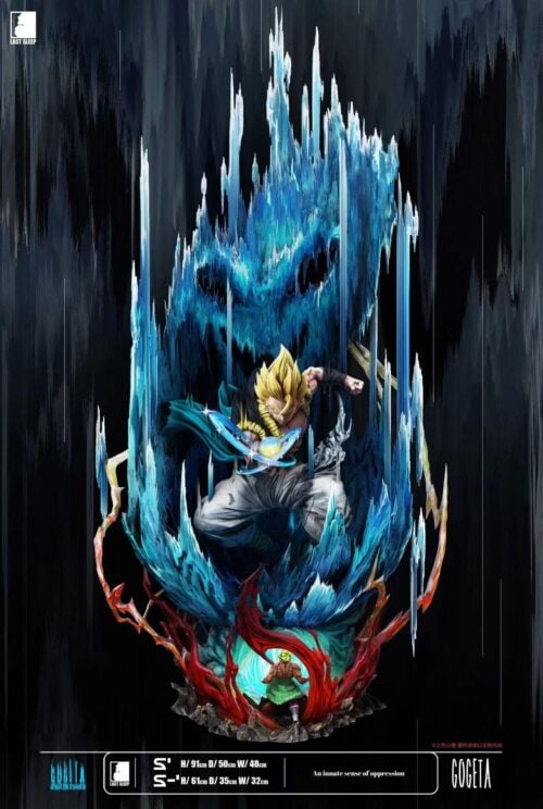 S- Scale Gogeta with LED - Dragon Ball Resin Statue - LAST SLEEP Studios [Pre-Order] - Dragon Ball