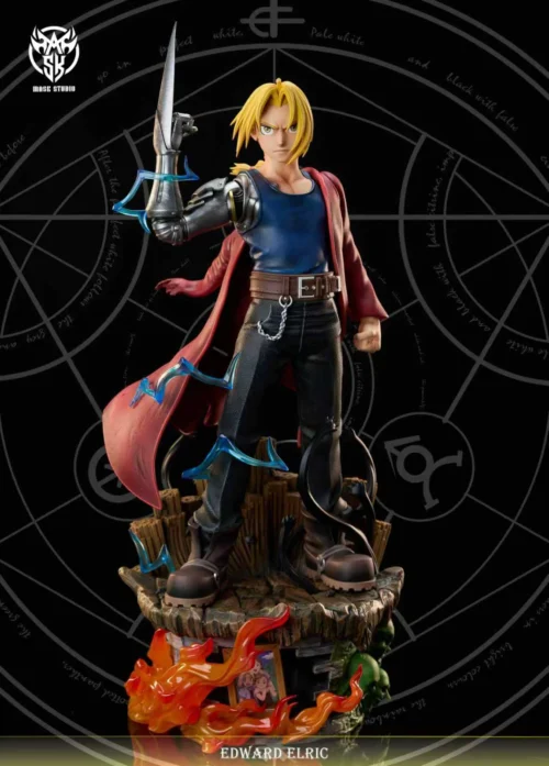 1/6 & 1/4 Scale Edward Elric - Fullmetal Alchemist: Brotherhood Resin Statue - Mask Studio